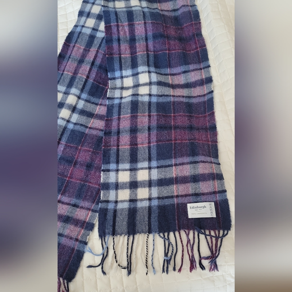 Edinburgh Lambswool Tartan Scarf